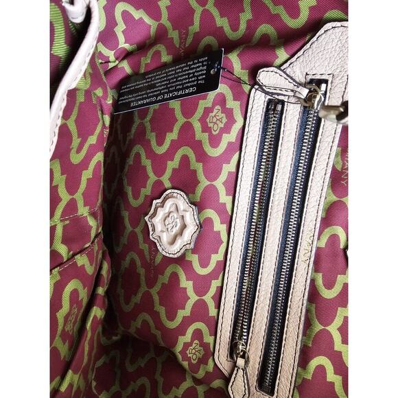 ORYANY Tracy Mauve Pebble Leather Hobo Shoulder Handbag Purse New Boho - Picture 9 of 16